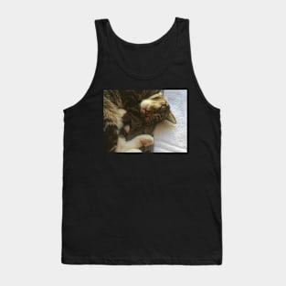 Henry Cat the Cutest Cat Sleeping Tank Top